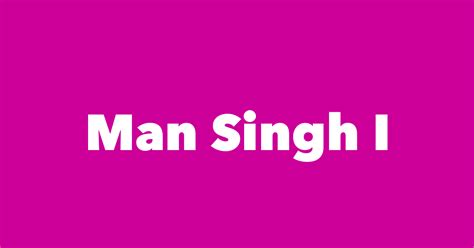 man singh i spouse